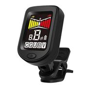 wivel Chromatic Tuner with Large Color LCD Display, Fast Piezo Sensor, for AUTO Power-Off, Memory Backup, Portable Instrument Tuning Device