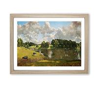Wivenhoe Park In Essex By John Constable Classic Painting Framed Print | A3 Oak Framed Wall Art | Ready to Hang | Classic Historical Picture | Living Room Bedroom Lounge Office