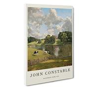 Wivenhoe Park in Essex John Constable Canvas Print | Gallery Wrapped 30mm Frame Wall Art | 30x20 inches | Ready to Hang | Contemporary Landscape Picture | Living Room Bedroom Lounge Office