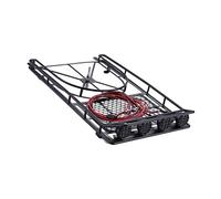 Wivplex 1/10 RC Car Cargo Carrier W/Roof Headlight D90, for Axial, SCX10-4 Toy Car Roof Rack