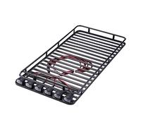 Wivplex 1/10 Roof Rack Round 6 Lights Kits, for Traxxas, 4 RC Crawler Accessory Toy Car Roof Rack