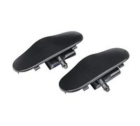 Wivplex 1 Pair Car Windshield Windsn Heated Washer Spray Nozzles Jet Fit for- A6 RS6 C7, for ALLROAD, 4G0955987A 4G0955988A Headlight Washer Nozzle