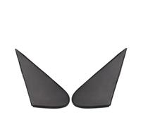 Wivplex 1 Pair, for TOYOTA, for RAV4, 2009 2010 2011 2012 Car Side Mirror Corner Triangle Covers Black Accessories 60117-0R020 60118-0R020 Side Mirror Triangle Cover