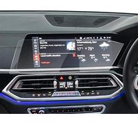 Wivplex 12.3 Inch Car Navigation Tempered Glass Display Screen Protector Film X5 G05/X7 G07 2019 2020 Auto Interior Sticker Screen Protector Foils(Right rudder)