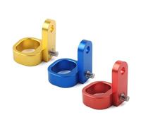 Wivplex 1Pcs Aluminum Motorcycle Rear Brake Line Hose Clamp, for Suzuki, DRZ400SM 2005-2022 & RMX450Z 2010-2011 Red/Blue/Gold Motorcycle Brake Hose Clamp(Red)