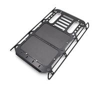Wivplex 1set Roof Rack Top Shelf 1/10 RC Crawler Car, for Traxxas, TRX4 G500, for, Simulation Metal With Carbon Fiber Board Toy Car Roof Rack