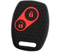 Wivplex 2 Button Car Key Case, for Civic, Insight Fit SRV FRV Chord 7, for JAZZ, Gr8 150 R Auto Silicone Remote Rubber Shell Cover Case Car Key Cover