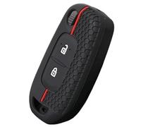 Wivplex 2 Button Car Key Fob, for Renault, Megane Logan2 Stepway Sandero Twingo Kangoo Silicone Car Key Ring Case Cover Holder Shell Holder Protector Car Key Cover