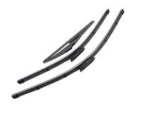 Wivplex 22in 19in 12in Front Rear Window Wiper Set Windshield Windscreen Wiper Blades Kit, for Dacia, for Renault, for Logan MK2 2016 2017 2018 2019 2020 Front Wiper Blade