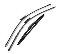Wivplex 28in 26in 14in Front Rear Window Wiper Car Accessories Windshield Windscreen Wiper Blades, for Peugeot, for 307 2005 2006 2007 Front Wiper Blade