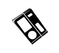 Wivplex 2Pcs Car Glossy Black Central Gear Shift Panel Control Panel Decal Interior Modification, for Mitsubishi, Outlander 2022-2023 RHD Window Switch Trim