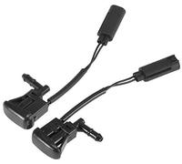 Wivplex 2pcs Car Windshield Washer Nozzles Spray Jet Left Right 61667056731 Heated Windscreen Washer Nozzle