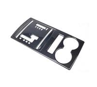 Wivplex 2PCS, for Mitsubishi, Pajero 2007-2019 Car Central Control Gear Shift Panel Cover Water Cup Holder Trim Frame Accessories Window Switch Trim