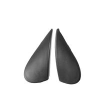 Wivplex 2pcs, for NISSAN, for Versa 2012-2019，Car Side Mirror Corner Triangle Fender Cover Trim Black ABS Rearview-mirror Shell Exterior Parts Side Mirror Triangle Cover
