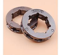 Wivplex 2pcs/lot 250 9 Teeth Sprocket Rim,for Poulan,for Partner, for JONSERED, for, for Husqvarna, Chainsaw Small 7 Spline Inner Hole 19mm Chainsaw Small Spline Sprocket