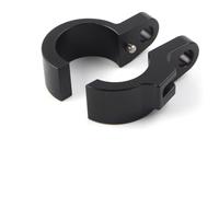Wivplex 2PCS Motorcycle Front Brake Hose Clamp Line Holder CR80R CR85R CR125R CR250R CR500R Motorcycle Brake Hose Clamp(Black)