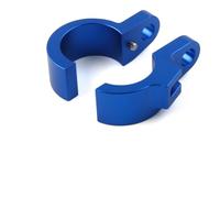Wivplex 2PCS Motorcycle Front Brake Hose Clamp Line Holder CR80R CR85R CR125R CR250R CR500R Motorcycle Brake Hose Clamp(Blue)