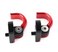 Wivplex 2Pcs Red Motorbike Brake Line Hose Clamp Snap XR400R TRX400EX 1999-2004 XR650R 2000-2007 Motorcycle Brake Hose Clamp
