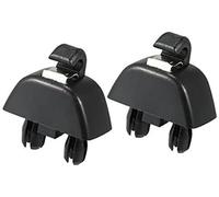 Wivplex 2pcs Sun Visor Support Clip Retainer 4F0857561 6R0857561Y20 Beige Auto Dashboard Sunshade Clip(Black)