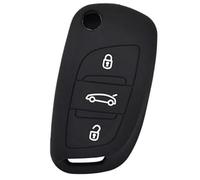 Wivplex 3 Button Car Key Fob, for Citroen, C2 C3 C4 C5 C4L DS3 DS4 DS5 DS6 Silicone Remote Key Cover Case car key protector Car Key Cover