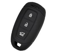 Wivplex 3 Button Car Key Fob, for Hyundai, Azera I30 Ix35 Solaris Grandeur Ig 2017-2021 Silicone Remote Shell Cover Case Car Key Cover