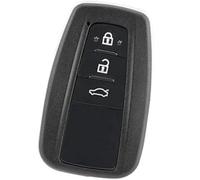 Wivplex 3 Button Car Key Fob, for Toyota, CHR Camry Prius Lc Prado 2016-2020 ABS ABS Remote, for Smart, Car Key Chain Ring Cover Case Shell Protector Car Key Cover