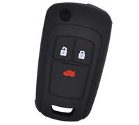 Wivplex 3 Button Car Key Fob, for Vauxhall, for Opel, Astra Insignia Cascade For Holden Barina, for Cruze, Trax Silicone Car Remote Key Fob Car Key Cover