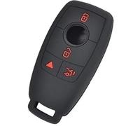 Wivplex 3 Buttons Key Cover Case, for , for , E Class W213 E200 E300 S Class Silicone Remote Protector Shell Fob Skin Car Key Cover