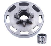 Wivplex 325" Pitch 7 Tooth Clutch Drum Sprocket, for Husqvarna, 435 435E 440 440E Chainsaw Needle Bearing 505441501 505 44 15-01 Clutch Assembly kit
