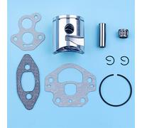 Wivplex 39mm Piston Ring Bearing Gasket Set, for Husqvarna, 240 235e 240e 235 236 236e Chainsaw 545081894 Spare Parts -38cc Chainsaw Piston Kit
