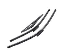 Wivplex 3Pcs Windshield Windscreen Wiper Blades Front Rear Window Wiper, for Dacia, for Renault, for Sandero 2015 2016 2017 2018 2019 Front Wiper Blade