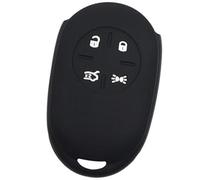 Wivplex 4 Button Car Key Fob, for Fiat, 500 500e 2023 Car Remote, for Smart, Silicone Key Fob Keychain Cover Case Holder Protector Shell Car Key Cover