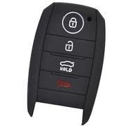 Wivplex 4 Button Car Key Fob, for Kia, for Sorento, Optima Forte Koup Soul Niro Silicone Remote Shell Cover Case Skin Holder Protector Car Key Cover