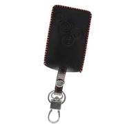 Wivplex 4 Button Car Key Fob, for Renault, Koleos Scenic Clio Megane Captur Laguna Logan Car Remote Key Shell Case Fob Holder Leather Car Key Cover