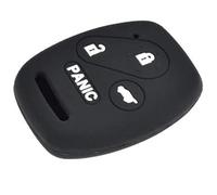 Wivplex 4 Button Key Case Silicone Cover, for Accord, for Civic, Element Odyssey Insight CR-V Remote Car Keyless Fob Holder Skin Shell Car Key Cover