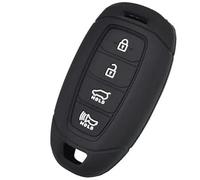 Wivplex 4 Buttons Car Key Fob, for Hyundai, GRANDEUR IG Azera 2016 2017 Keyless Silicone Remote Rubber Cover Case Shell Skin Protector Car Key Cover