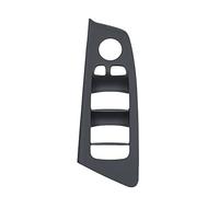 Wivplex 4 Colors Car Interior Door Window Lift Switch Button Panel Trim Cover Replace, for BMW, 5 Series G30 G31 F90 2017-2020 Window Switch Trim(Black Front Left)