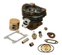 Wivplex 44.7mm Cylinder Piston Ring Spark Plug Bearing Oil Seal Kit, for, MS261 MS 261 MS261C Garden Chainsaw Spare Parts Garden Cylinder Piston