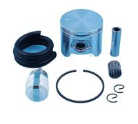 Wivplex 44mm Piston Ring Pin Circlip Fuel Filter Kit, for Husqvarna, 350 353 346XP 345 340 351 Chainsaw WT Needle Bearing Chainsaw Piston Kit