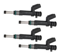 Wivplex 4Pcs 16600-1KT0A 166001KT0A Fuel Injector Nozzle, for Nissan, Versa 2012-2015 1.6L L4 HR16DE Automotive Engine Parts Fuel Injector Replacement
