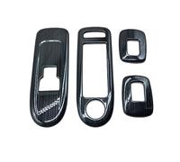 Wivplex 4Pcs Car Door Window Armrest Cover Switch Button Panel Trim, for Citroen, C5, for Peugeot, 508 Window Switch Trim
