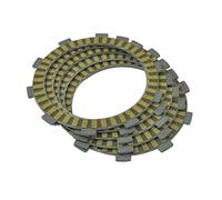 Wivplex 5PCS Motorcycle Friction Clutch Plates ATC250 ATC250ES ATC250SX TRX250 Fourtrax 1985-1987 Motorcycle Brake Pads