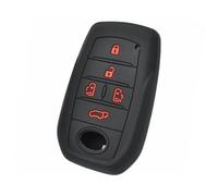 Wivplex 6 Button Car Key Fob, for Toyota, Vellfire Alphard 30 Series 2016-2019 Silicone Remote Key Case Fob Shell Cover Skin Holder Car Key Cover