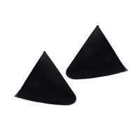 Wivplex 60118-0D100 60117-52030 1 Pair Left Right Side Rearview Mirror Triangle Corner Cover Trim Fit, for TOYOTA, for Yaris 2007 2008-2011 Side Mirror Triangle Cover