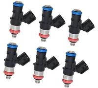 Wivplex 6Pcs Fuel Petrol Injectors Nozzle 0280158189 Car Injector, for Escape, for Fusion 3.0L 2009-2012 Fuel System