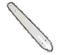 Wivplex 8 Inch Chainsaw Guide Saw Chain Set 45 Drive Link Electric 1/4''p for Brushless Wood Cutter Spare Chains Chainsaw Cutting Chain Replacement(8inch Set1)