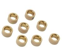 Wivplex 8 Piece Racing Variator Roller Weight Set 9g 13g 14g, for Madison S 250 Velvet 250cc 20x12mm Pulley Weight Roller Set(BLACK 20x12mm 14g)