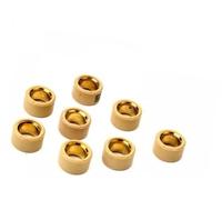 Wivplex 8 Piece Racing Variator Roller Weight Set 9g 13g 14g, for Madison S 250 Velvet 250cc 20x12mm Pulley Weight Roller Set(BLACK 20x12mm 9g)