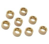 Wivplex 8PC 9g 13g 14g Racing Variator Roller Weights 20x12mm, for MBK Skyliner 250 And Kilibre 300 Scooter Engine Pulley Weight Roller Set(BLACK 20x12mm 13g)