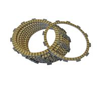 Wivplex 9pcs Motorcycle Friction Clutch Plates Disc Set CBR1100XX Blackbird 1997-1998 CBR 1100XX Motorcycle Brake Pads
